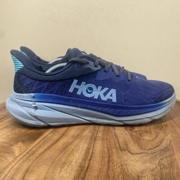 Hoka One One Challenger ATR 7 Bellwether Blue Womens Size 9.5B Running Shoes - Picture 1 of 13